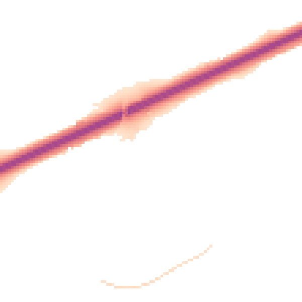 Night-time road noise heatmap for TR14 0ED