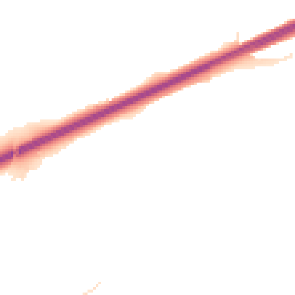 Night-time road noise heatmap for TR14 0FQ