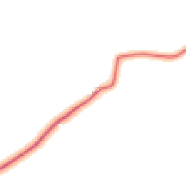 Daytime road noise heatmap for TR14 0HQ