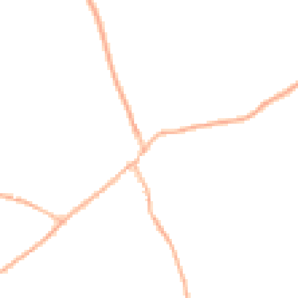 Daytime road noise heatmap for TR14 0LT