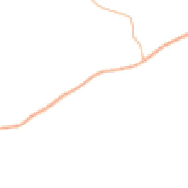 Daytime road noise heatmap for TR14 0LU