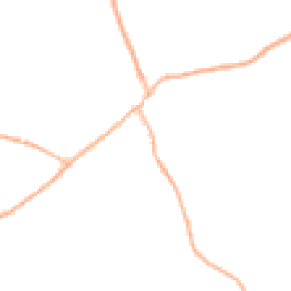 Daytime road noise heatmap for TR14 0NB