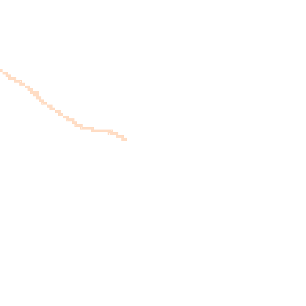 Night-time road noise heatmap for TR14 7SD