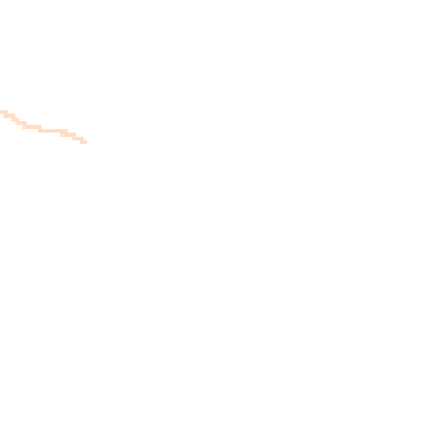 Night-time road noise heatmap for TR14 7SQ