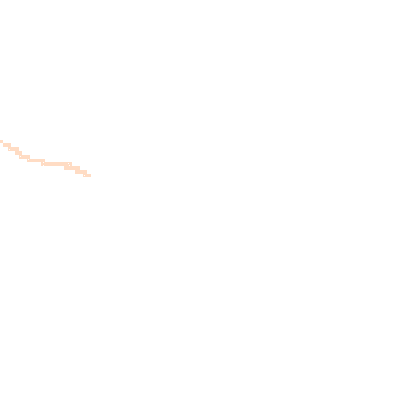 Night-time road noise heatmap for TR14 7SW