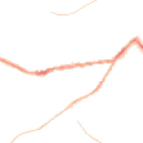 Night-time road noise heatmap for TR14 8AU