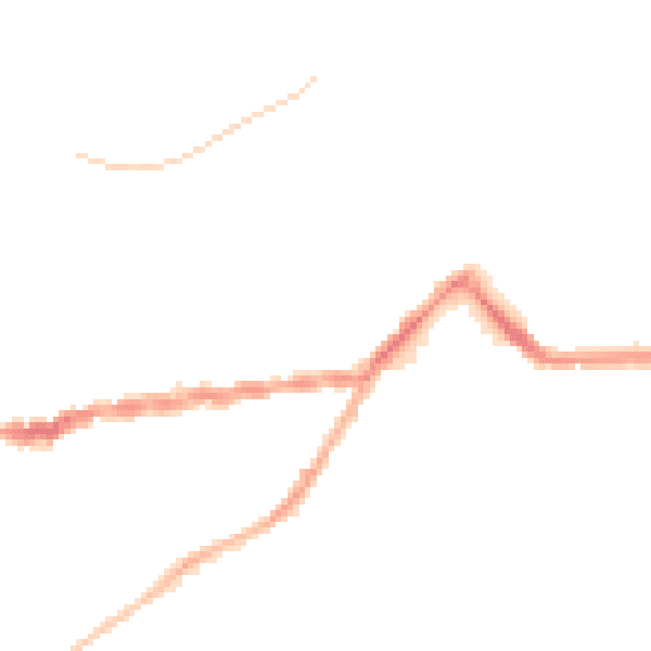 Night-time road noise heatmap for TR14 8GG