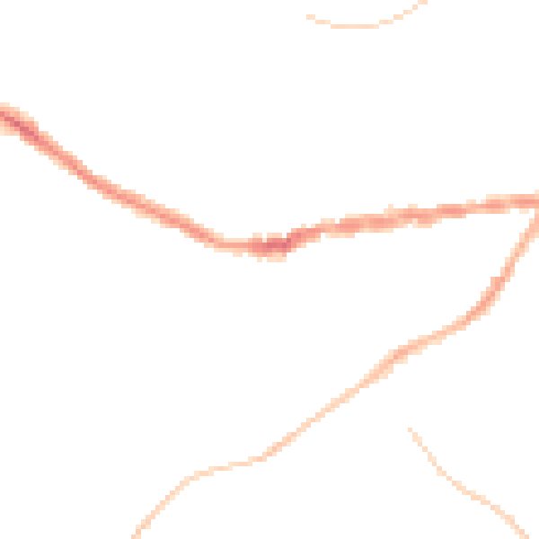 Night-time road noise heatmap for TR14 8JZ