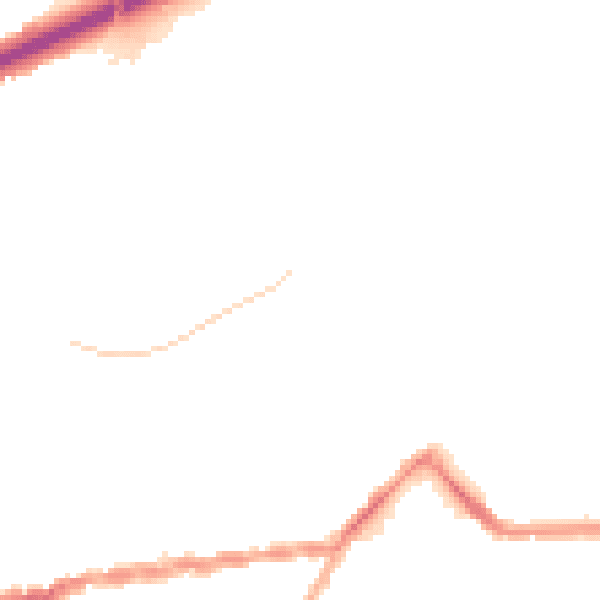 Night-time road noise heatmap for TR14 8UA