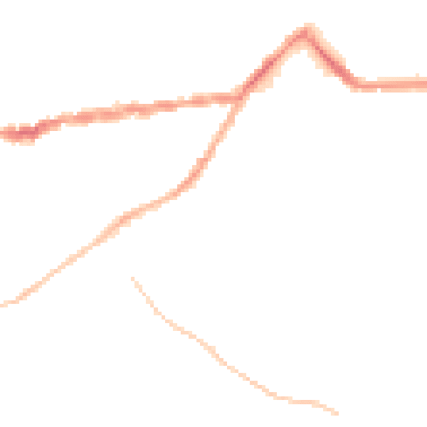 Night-time road noise heatmap for TR14 8UN