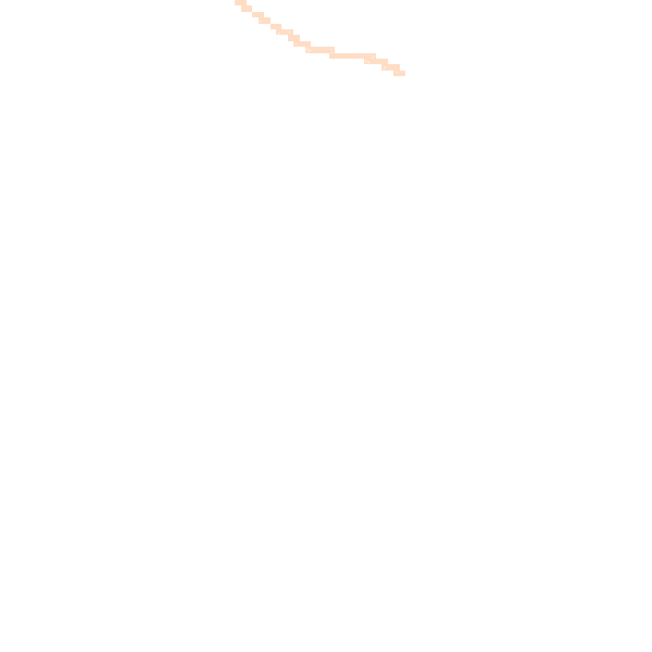 Night-time road noise heatmap for TR14 9AE