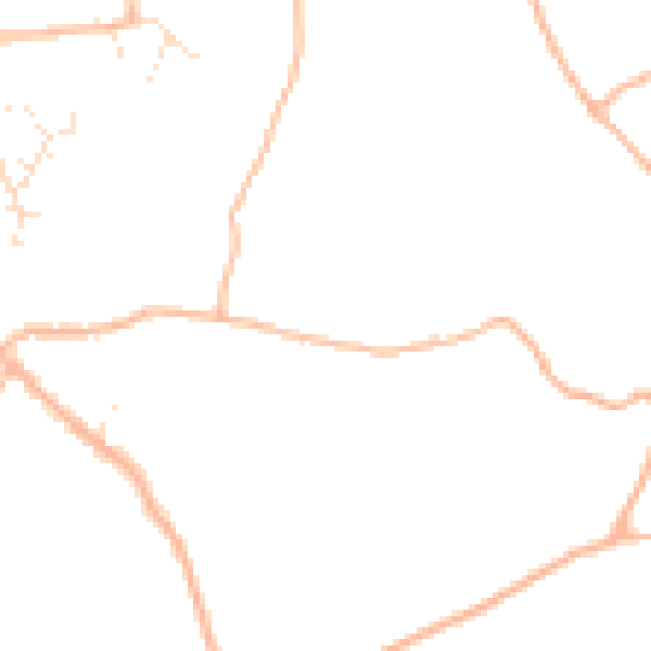 Daytime road noise heatmap for TR14 9AL
