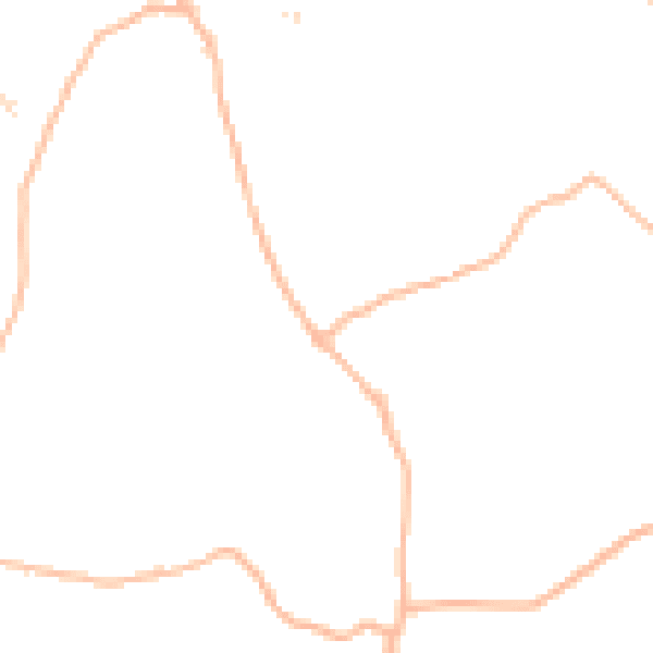 Daytime road noise heatmap for TR14 9AT