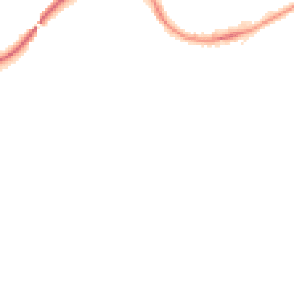 Night-time road noise heatmap for TR14 9DA