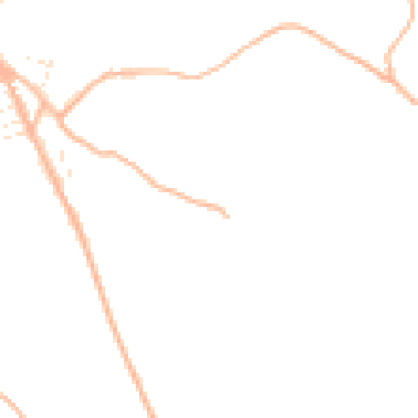 Daytime road noise heatmap for TR14 9HZ