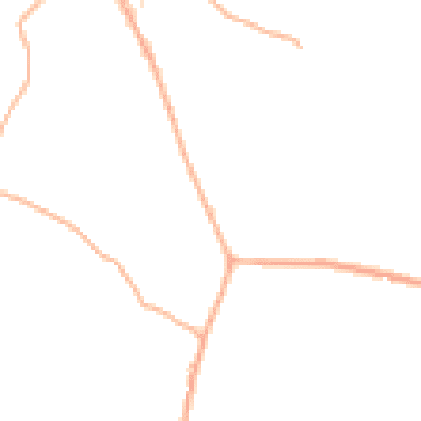 Daytime road noise heatmap for TR14 9JJ