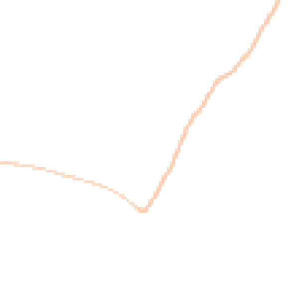 Night-time road noise heatmap for TR14 9PA