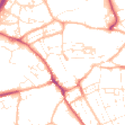 Daytime road noise heatmap for TR15 1AA