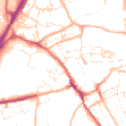 Daytime road noise heatmap for TR15 1AB