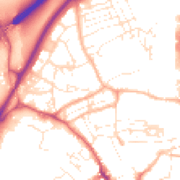 Daytime road noise heatmap for TR15 1AE
