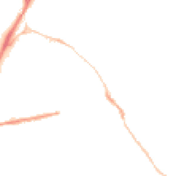 Night-time road noise heatmap for TR15 1AH