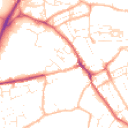 Daytime road noise heatmap for TR15 1AP