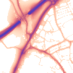 Daytime road noise heatmap for TR15 1BG