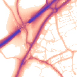 Daytime road noise heatmap for TR15 1BJ