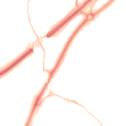 Night-time road noise heatmap for TR15 1BJ
