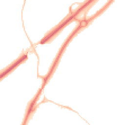 Night-time road noise heatmap for TR15 1BN