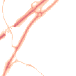 Night-time road noise heatmap for TR15 1BY