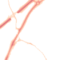 Night-time road noise heatmap for TR15 1DG