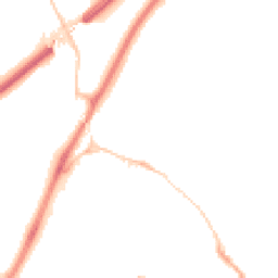 Night-time road noise heatmap for TR15 1DJ