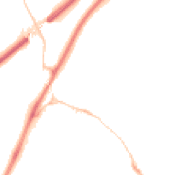 Night-time road noise heatmap for TR15 1DN