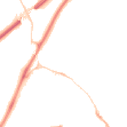 Night-time road noise heatmap for TR15 1DP