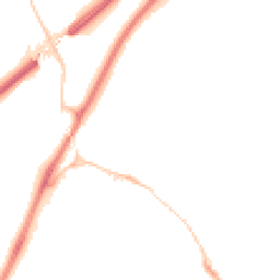 Night-time road noise heatmap for TR15 1DQ
