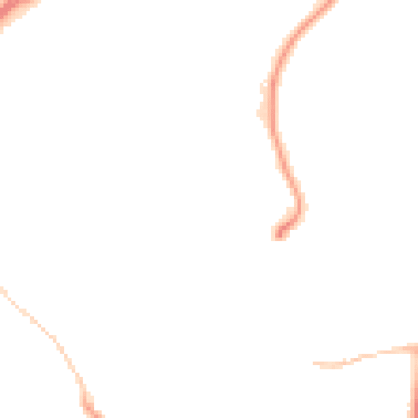 Night-time road noise heatmap for TR15 1DY
