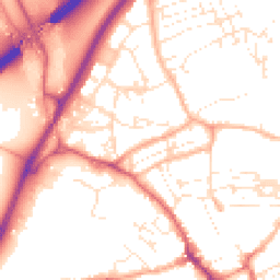 Daytime road noise heatmap for TR15 1JB