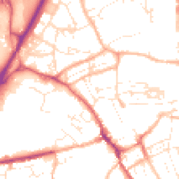 Daytime road noise heatmap for TR15 1JL