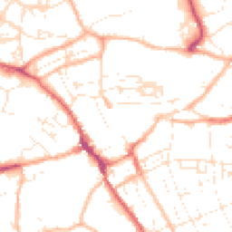 Daytime road noise heatmap for TR15 1JT
