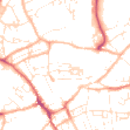 Daytime road noise heatmap for TR15 1LF