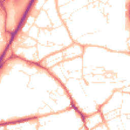 Daytime road noise heatmap for TR15 1LW