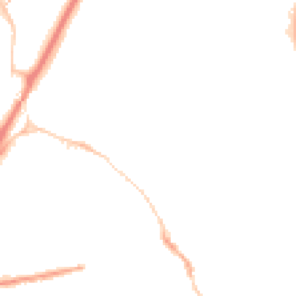 Night-time road noise heatmap for TR15 1LW