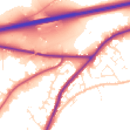 Daytime road noise heatmap for TR15 1NU