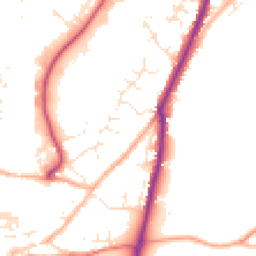 Daytime road noise heatmap for TR15 1QF
