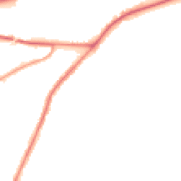 Night-time road noise heatmap for TR15 1RP