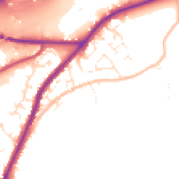 Daytime road noise heatmap for TR15 1RQ