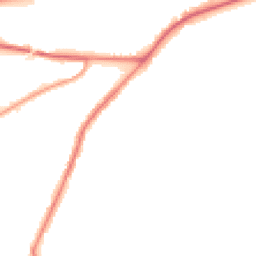 Night-time road noise heatmap for TR15 1RS