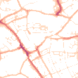 Daytime road noise heatmap for TR15 2AE