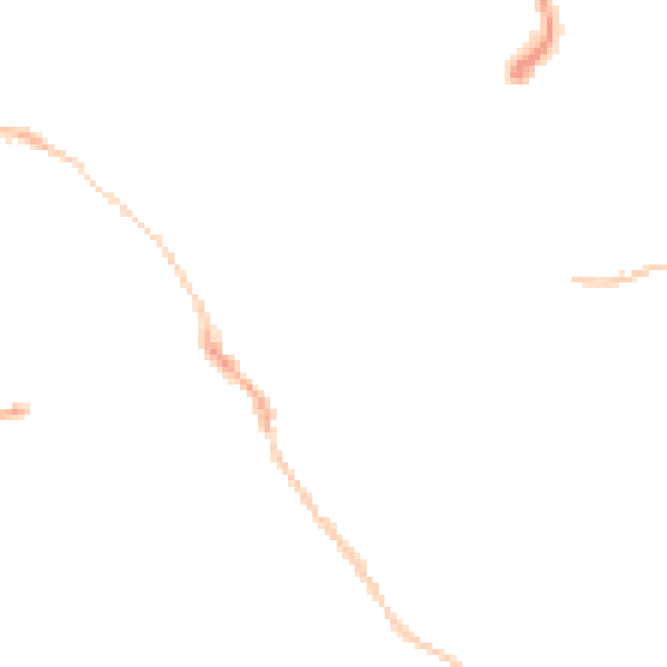 Night-time road noise heatmap for TR15 2AT